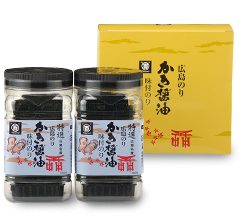 広島海苔 特選かき醤油味付のり〈HF10H〉