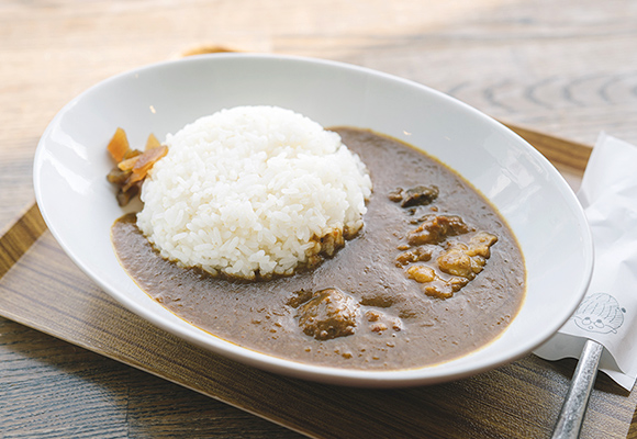 しまcafeきたたに『きたたに牛すじカレー』