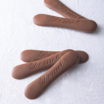 【デメル】ソリッドチョコ 猫ラベル（ミルク）（105g）