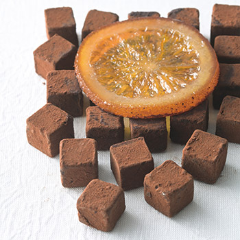 【メゾン ショーダン】パヴェアロランジュ（パヴェアロランジュ25個 オレンジスライス1枚入）