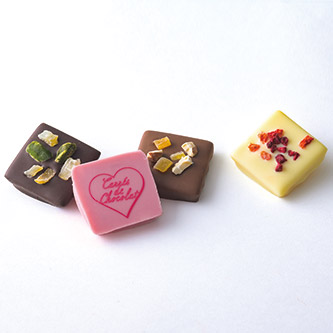 資生堂パーラー キャレショコラ4個入（スイート・ストロベリー・ミルク・ホワイト各1個）