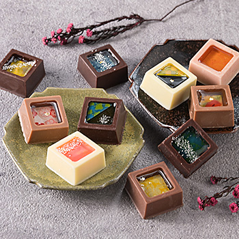 BEL AMER 京都別邸【ベルアメール 京都別邸】瑞穂のしずく アソート（日本酒×5・茶×2・国産果実×3）