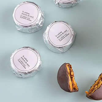 【メゾン・デュ・ミエル】マカダミアとキャラメルのショコラサンド