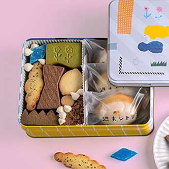 【週末百貨店】週末シトロンクッキー缶