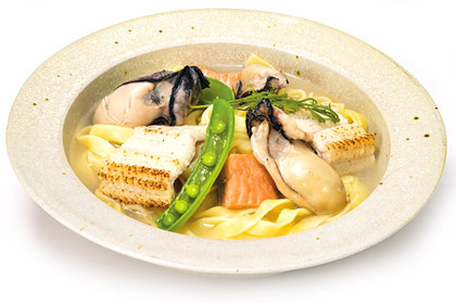 廣島浜丸 広島かき「じごぜん」スープパスタセット〈MF-4〉