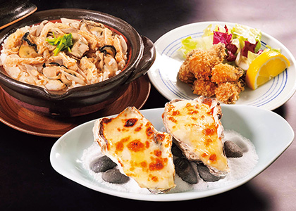 【かなわ】かき料理セット