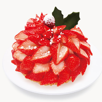 カフェコムサ 福岡県産いちご「あまおう」のケーキ〈限定40点〉