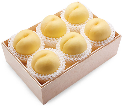 岡山産 プレミアム岡山白桃　6玉