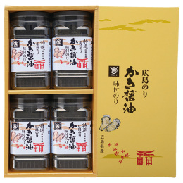 広島海苔 かき醤油味付のり〈HF20〉