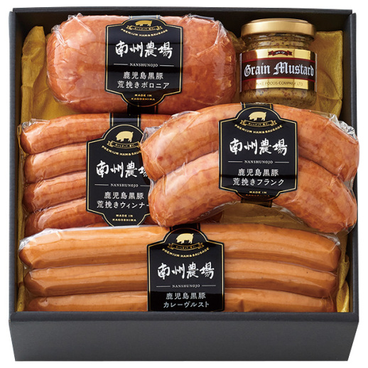 南州農場 鹿児島黒豚ソーセージ詰合せ Nn 3423 福屋オンラインストア