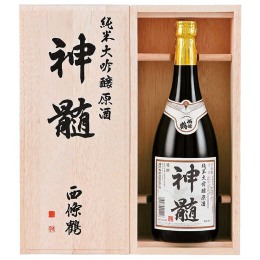 西條鶴醸造 純米大吟醸原酒「神髄」〈S-50〉