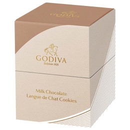 ゴディバ ミルクチョコレート ラングドシャクッキー〈60M〉