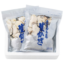 【米田海産】広島かき 加熱用 むき身500g×2〈A-10〉