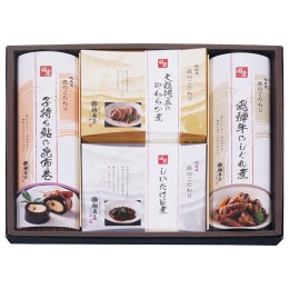 鵜舞屋 国産佃煮・昆布巻詰合せ〈DJK-5A〉