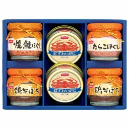 ニッスイ 紅ずわいがに缶詰・瓶詰詰合せ〈BK-30C〉