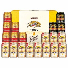 キリン 一番搾り3種飲みくらべセット プレミアム・黒ビール入り〈KIPF5〉