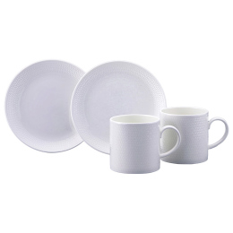 【ウェッジウッド】ジオ マグ＆プレート ペアセット