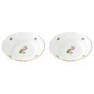 【ヘレンド】ウィーンの薔薇・シンプル オリエンタルボール（S）ペアセット