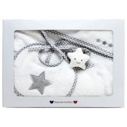 赤ちゃんの城 ミルキーバスタオルローブ