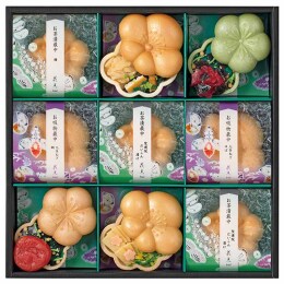 京都・辻が花 お茶漬・お吸物最中詰合せ〈YT-30〉