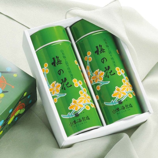 山本海苔店 梅の花 海苔詰合せ（緑缶）〈UP5AG〉 - 福屋オンラインストア