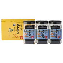 広島海苔 特選かき醤油味付のり〈HF15H〉