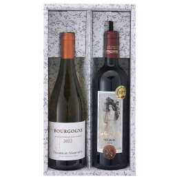 フランス銘醸地 ボルドー・ブルゴーニュ 2本セット