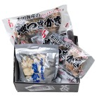 【米田海産】殻付レンジパック2袋、むき身500g〈R2-A05〉