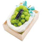 岡山県産 シャインマスカット 特選木箱入り 1房600g【お届け時期：11月中旬～12月15日頃】