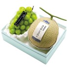 長野県産 シャインマスカット＆静岡県産 クラウン印マスクメロン【お届け時期：11月中旬より順次】