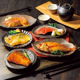 山陰大松 氷温熟成 煮魚焼き魚ギフトセット（華）〈NYG-10〉