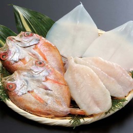 島根 和田珍味 ふぐ・白いか・のどぐろ一夜干〈USN55〉