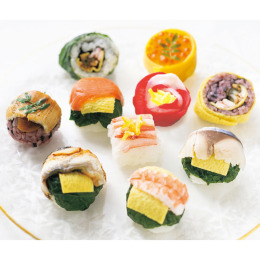 奈良 わさび葉寿し うめもり うるわし手鞠わさび葉寿し〈NF-TW-UR15〉