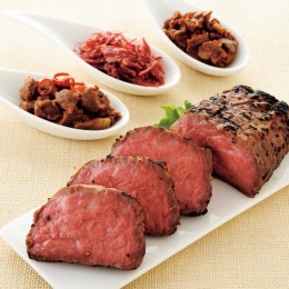 福山 池口精肉店 和牛ローストビーフ＆和牛惣菜詰合せ〈IG-F001〉