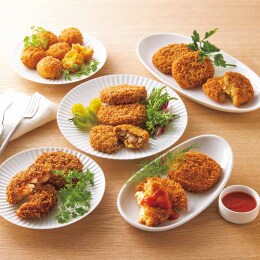 神戸コロッケ 海老と帆立のカツ＆4種コロッケセット〈EH＆4C〉