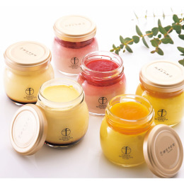 銀座千疋屋 銀座プリン詰合せ6個〈PGS-411〉