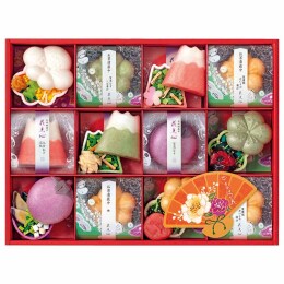 京洛 辻が花 京のお茶漬とお吸物 迎春最中詰合せ〈ST40A〉