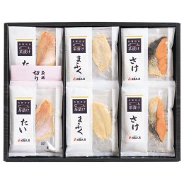 日高本店 切身だし茶漬け詰合せ〈QS-C〉