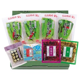 山豊 広島菜漬「安藝菜」詰合せ〈月盛〉