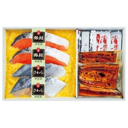 二幸 西京漬・うなぎ蒲焼詰合せ〈ISU50〉