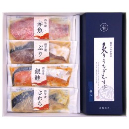 高橋商店 魚の西京漬・うなぎむすび詰合せ〈TU-50〉