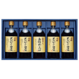 川中醤油 かけ醤油・白だしお吸い物のつゆ詰合せ〈KS-30G〉