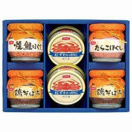 ニッスイ 紅ずわいがに缶詰・瓶詰詰合せ〈BK-30C〉