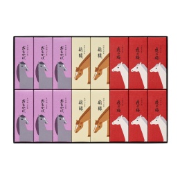 とらや 干支パッケージ 小形羊羹16本入