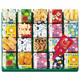 麻布十番・あげもち屋 冬のキューブギフト〈KBG50B〉