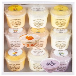 ヨーグルト フォーシーズンズ フルーツヨーグルトアソート9個入〈FA-50〉