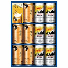 アサヒ スーパードライ生ジョッキ缶・食彩ダブルセット〈SSW-3〉