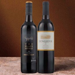 ヴィノスやまざき カリフォルニア＆オーストラリア 濃厚赤ワイン2本セット〈X-FUKU30〉