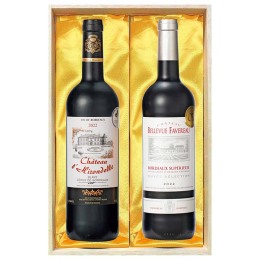 フランス ボルドー金賞受賞 赤ワインセット（木箱入）〈YF-50C〉