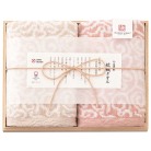 今治謹製 紋織フェイスタオルセット ピンク